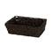 Household Essentials Dark Brown Wicker Storage Basket Set